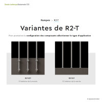 Garde-corps descalier C20 / Cannes - 100cm