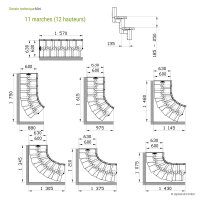Escalier gain de place Pico PLUS