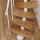 Escalier gain de place ATRIUM Pico Plus, jusquà 300cm (11 marches), Blanc, Chêne