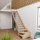 Escalier en bois Monti 1/4 tournant bas