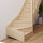 Escalier en bois Monti 1/4 tournant bas