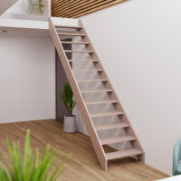 Escalier en bois Monti droit