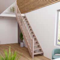Escalier en bois Monti droit