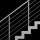 Escalier sur mesure L20 -100cm, 216 - 264cm (11 marches)