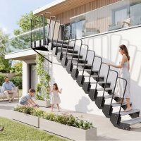 Escalier extérieur Astra avec palier
