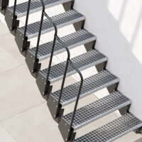 Escalier extérieur Astra avec palier