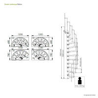 Escalier gain de place Smart
