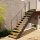 Escalier extérieur droit Astra avec marches en mélèze