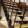 Escalier extérieur droit Astra avec marches en mélèze