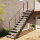 Escalier extérieur droit Astra - Marches en tôle perforée