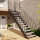 Escalier extérieur droit Astra - Marches en tôle perforée