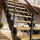 Escalier extérieur droit Astra - Marches en caillebotis