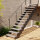 Escalier extérieur droit Astra - Marches en caillebotis