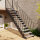 Escalier extérieur droit Astra - Marches en caillebotis