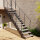 Escalier extérieur droit Astra - Marches en caillebotis