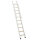 Échelle de meunier / escalier gain de place Move- Polar-White (blanc),- 243cm (10 marches), Épicéa massif