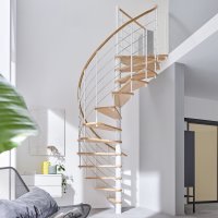 Escalier en colimaçon Caparo- 120cm, Polar-White...