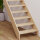 Escalier en bois Monti sans rampe- 52cm, épicéa massif, sans contremarches, - 280cm (13 marches)