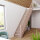 Escalier en bois Monti avec rampe- 52cm, hêtre  massif, avec contremarches, - 280cm (13 marches)