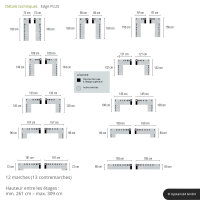 Escalier modulaire Edge PLUS