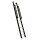 Échelle de meunier / escalier gain de place Move- Anthracite (gris foncé), - 243cm (10 marches), Épicéa massif