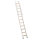 Échelle de meunier / escalier gain de place Move- Polar-White (blanc), - 290cm (12 marches), Hêtre massif