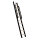 Échelle de meunier / escalier gain de place Move- Anthracite (gris foncé), - 243cm (10 marches), Hêtre massif
