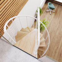 Escalier en colimaçon Nova INOX