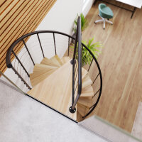 Escalier en colimaçon Nova INOX