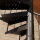 Escalier extérieur en colimaçon Gardini Couleur  - 110cm, 168 - 184cm (7 marches + palier), galvanisé et peint noir