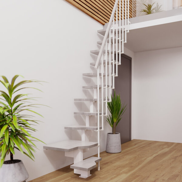 Escalier petit espace, Escalier gain de place