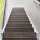 Escalier extérieur Hollywood WPC sans rampe - 80cm, 93 - 133cm (5 marches), Anthracite