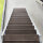 Escalier extérieur Hollywood WPC sans rampe - 80cm, 93 - 133cm (5 marches), Anthracite