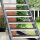 Escalier extérieur Hollywood WPC sans rampe - 80cm, 93 - 133cm (5 marches), Anthracite
