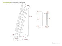 Échelle de meunier / escalier gain de place Wally